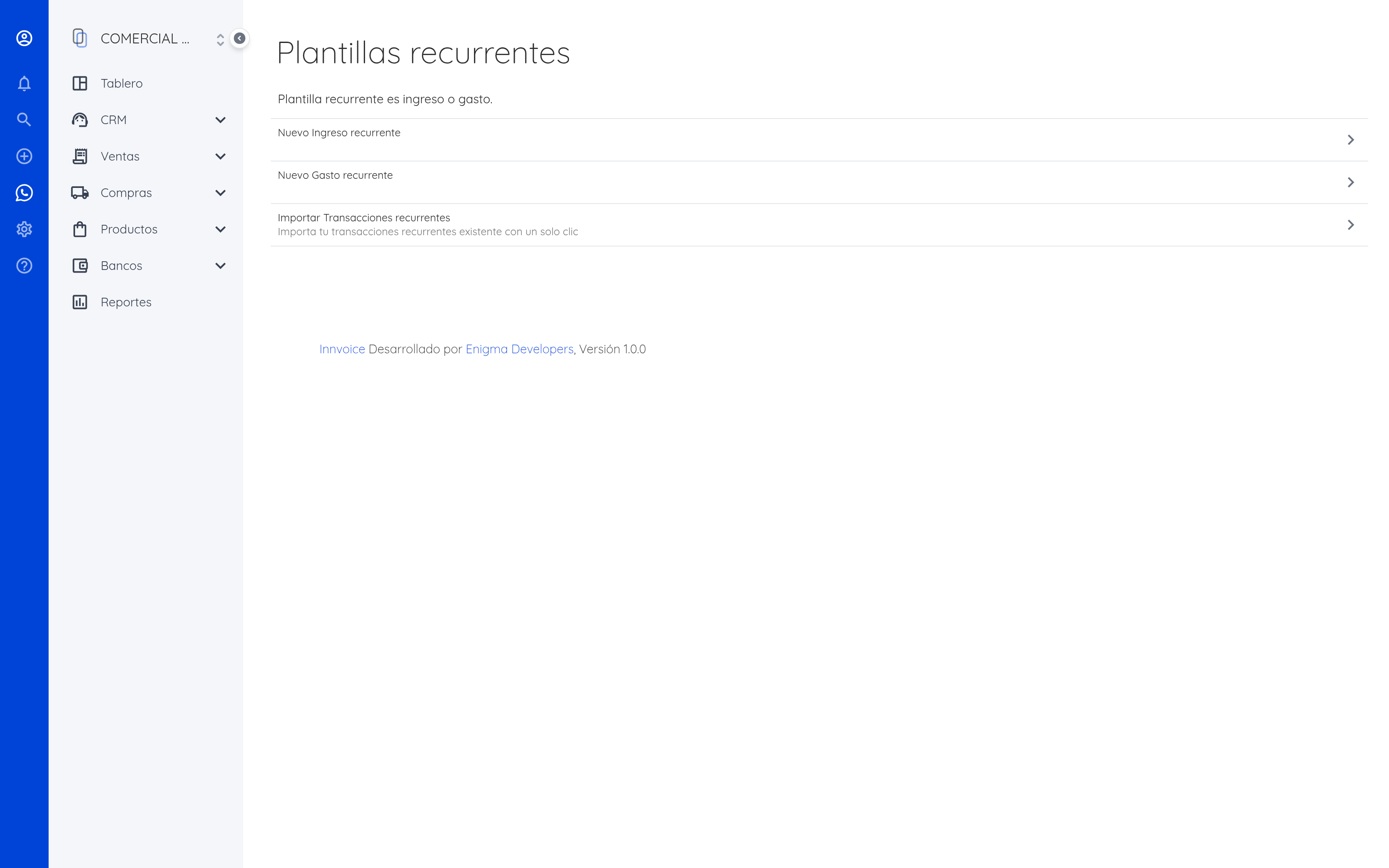 Movimientos recurrentes